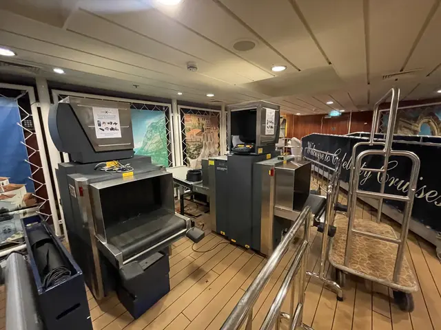 X-ray machines maintained by RedteQ on a cruise ship