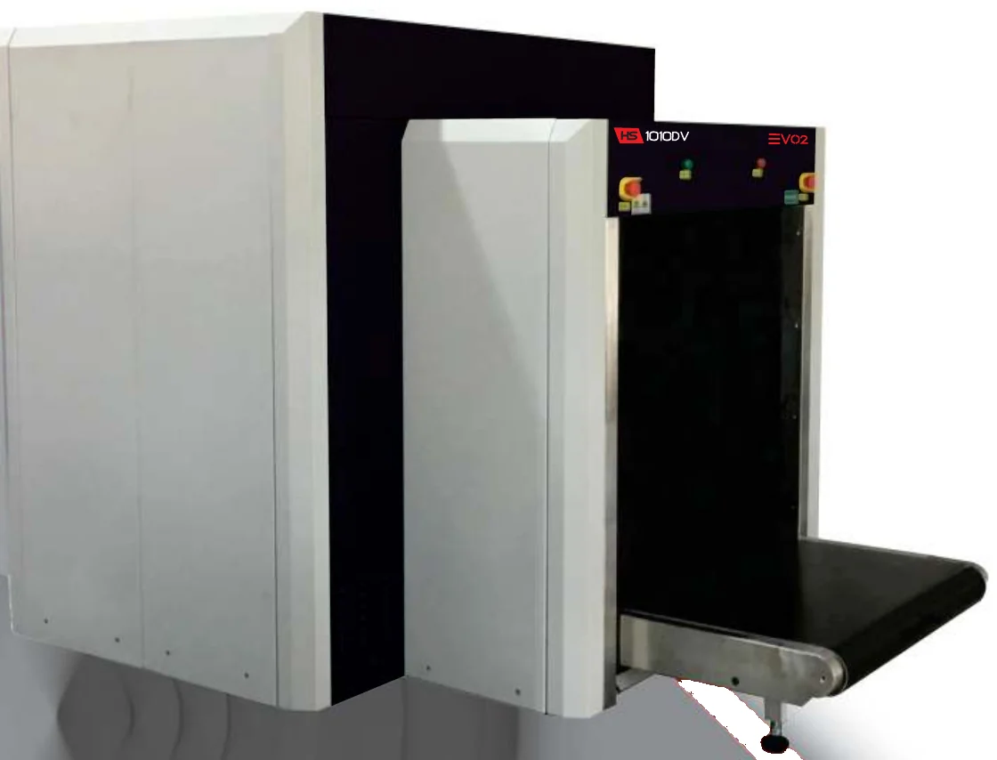 Hissco HS 1010 DV EVO2 oversized baggage and cargo X-ray machine