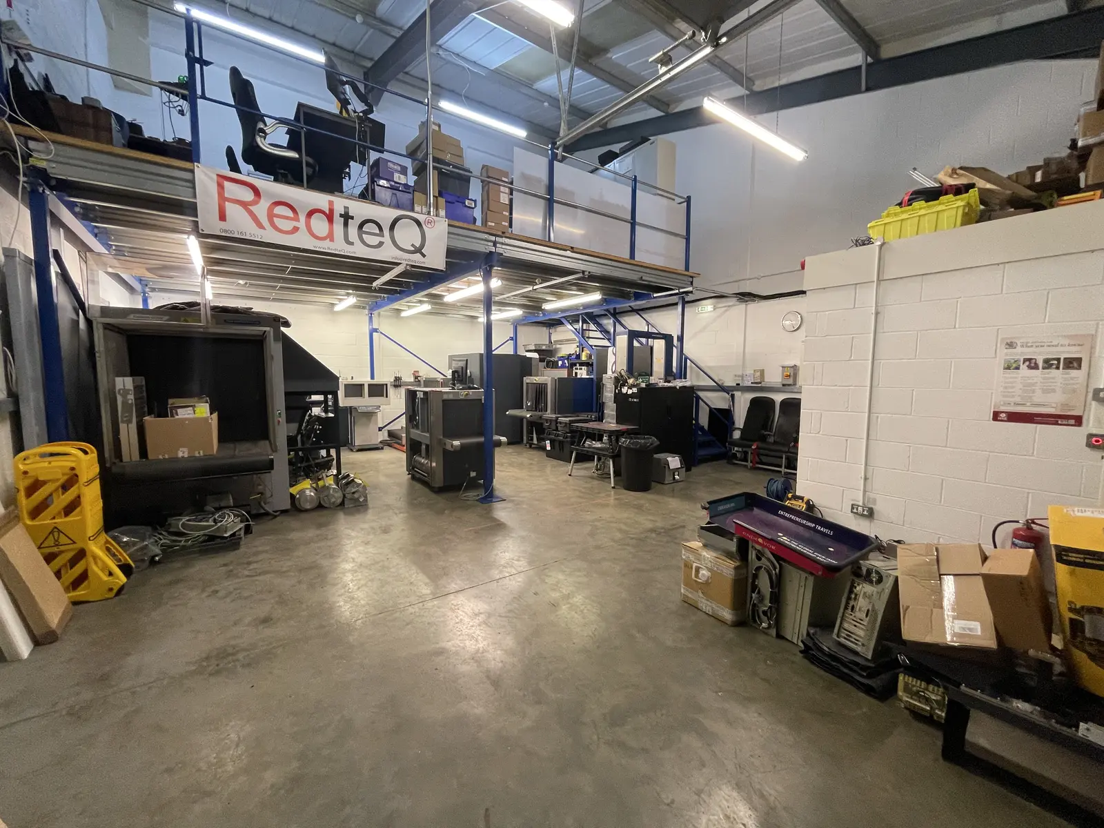 RedteQ workshop where equipment is assessed for reuse or recycling